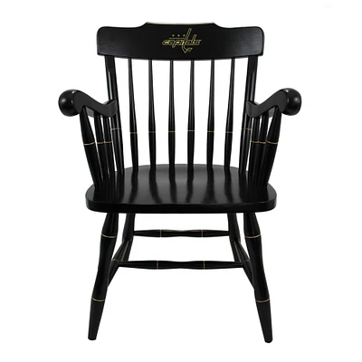 Black Washington Capitals Captain's Chair