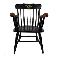 Black Nashville Predators Captain's Chair with Cherry Arms