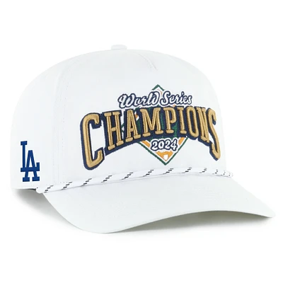 Men's '47 Natural Los Angeles Dodgers 2024 World Series Champions Alley Hitch Adjustable Hat