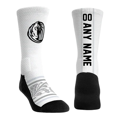 Youth Rock Em Socks Dallas Mavericks 2024/25 City Edition Custom Jersey Crew Socks