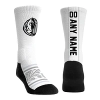 Youth Rock Em Socks Dallas Mavericks 2024/25 City Edition Custom Jersey Crew Socks