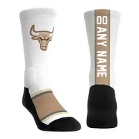 Youth Rock Em Socks Chicago Bulls 2024/25 City Edition Custom Jersey Crew Socks