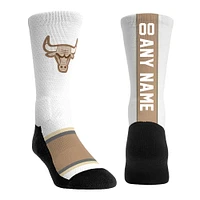 Youth Rock Em Socks Chicago Bulls 2024/25 City Edition Custom Jersey Crew Socks