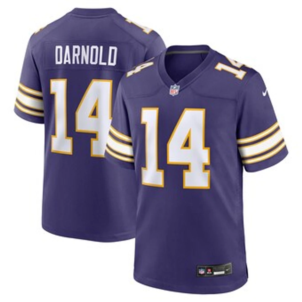 Men's Nike Sam Darnold  Purple Minnesota Vikings Alternate Game Jersey