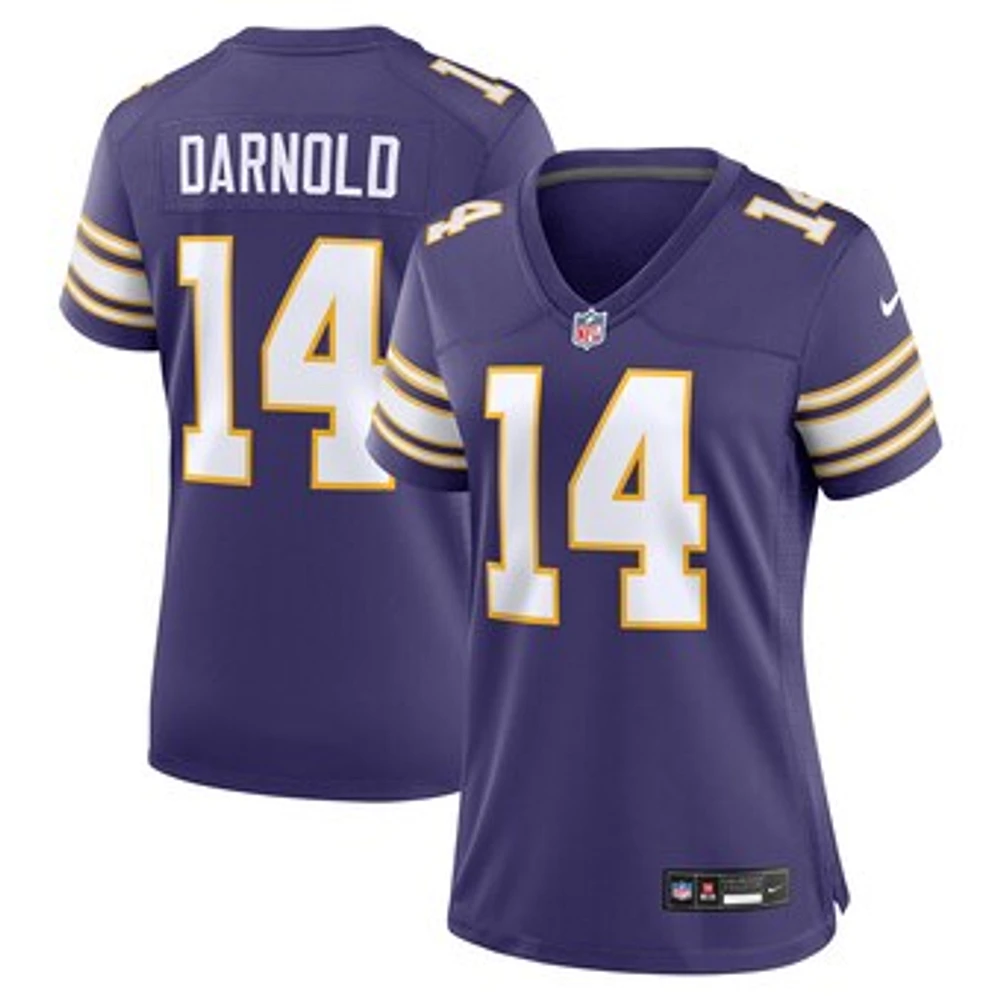 Women's Nike Sam Darnold  Purple Minnesota Vikings Alternate Game Jersey