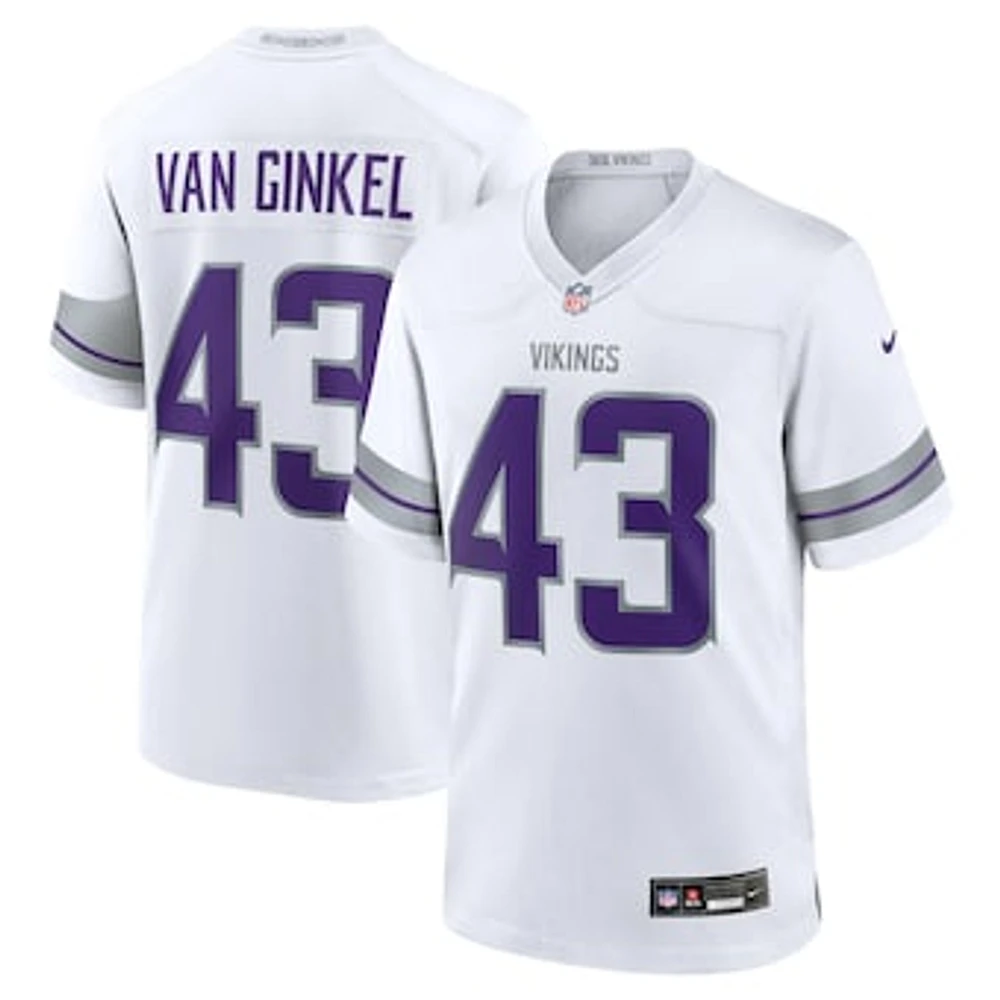 Men's Nike Andrew Van Ginkel Minnesota Vikings Alternate Game Jersey