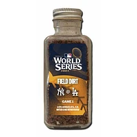 New York Yankees vs. Los Angeles Dodgers 2024 World Series Game-Used Dirt Jar from Game