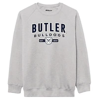 Men's League Collegiate Wear Heather Gray Butler Bulldogs Essentials 2.0 Pullover Sweatshirt