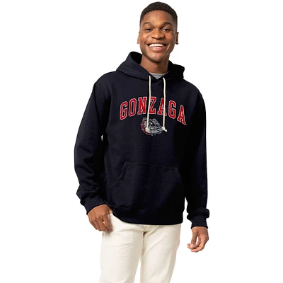 Men's League Collegiate Wear  Navy Gonzaga Bulldogs Essentials 2.0 Fleece Pullover Hoodie