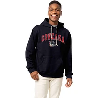 Men's League Collegiate Wear  Navy Gonzaga Bulldogs Essentials 2.0 Fleece Pullover Hoodie