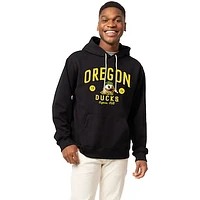 Men's League Collegiate Wear  Black Oregon Ducks Essentials 2.0 Fleece Pullover Hoodie