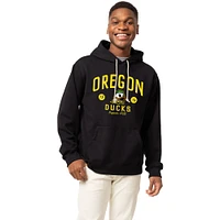 Men's League Collegiate Wear  Black Oregon Ducks Essentials 2.0 Fleece Pullover Hoodie