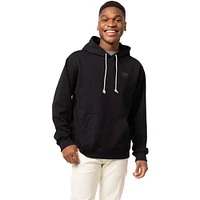 Men's League Collegiate Wear Black Wake Forest Demon Deacons Essentials 2.0 Fleece Pullover Hoodie