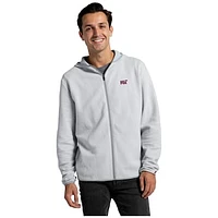 Men's League Collegiate Wear Gray MIT Engineers Summit Full-Zip Hoodie