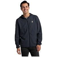 Men's League Collegiate Wear Navy Midshipmen Summit Full-Zip Hoodie