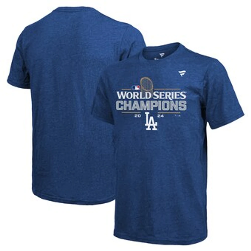 Men's Fanatics Royal Los Angeles Dodgers 2024 World Series Champions  Locker Room Jersey Tri-Blend T-Shirt