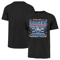 Men's '47 Black Los Angeles Dodgers 2024 World Series Champions  It's Time T-Shirt