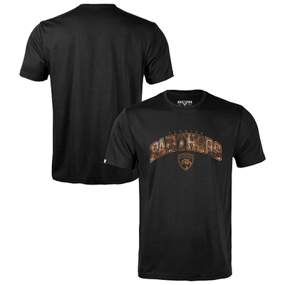 Men's Levelwear Black Florida Panthers Desert Camo Richmond Decoy T-Shirt