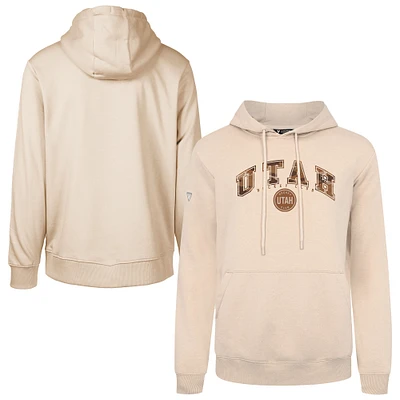 Men's Levelwear  Khaki NHL Utah Pullover Hoodie