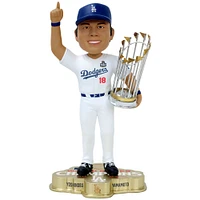 FOCO Yoshinobu Yamamoto Los Angeles Dodgers 2024 World Series Champions Fanatics Exclusive 8" Bobblehead