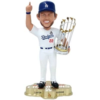 FOCO Clayton Kershaw Los Angeles Dodgers 2024 World Series Champions Fanatics Exclusive 8" Bobblehead