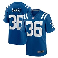 Men's Nike Salvon Ahmed  Royal Indianapolis Colts Team Game Jersey