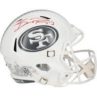 Brock Purdy San Francisco 49ers Autographed 2024 Salute to Service Speed Replica Helmet