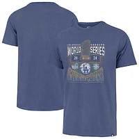 Men's '47 Royal Los Angeles Dodgers 2024 World Series Champions Big & Tall Franklin T-Shirt