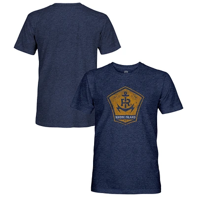 Men's 1863FC  Navy Rhode Island FC Vintage Tri-Blend T-Shirt