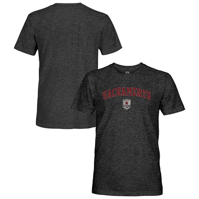 Men's 1863FC  Black Sacramento Republic FC Vintage Tri-Blend Short Sleeve T-Shirt