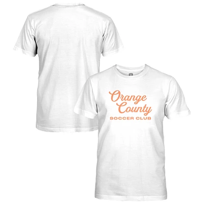 Youth 1863FC White Orange County SC Short Sleeve T-Shirt