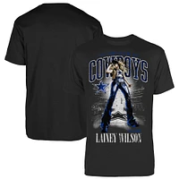 Unisex  Black Dallas Cowboys Lainey Wilson Thanksgiving Halftime Call A Cowboy T-Shirt