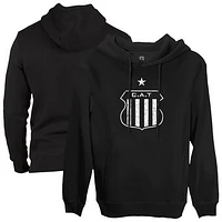Men's 1863FC Black Club Atlético Talleres Fleece Pullover Hoodie