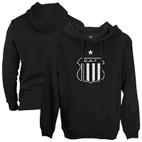 Men's 1863FC Black Club Atlético Talleres Fleece Pullover Hoodie