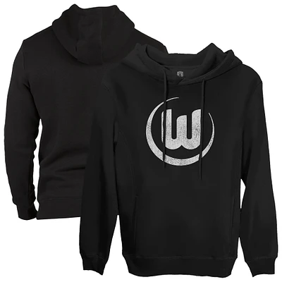 Men's 1863FC Black VfL Wolfsburg Fleece Pullover Hoodie
