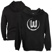Men's 1863FC Black VfL Wolfsburg Fleece Pullover Hoodie