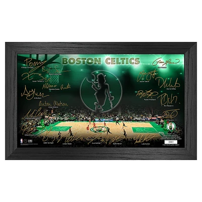 Highland Mint  Boston Celtics Signature Court Print