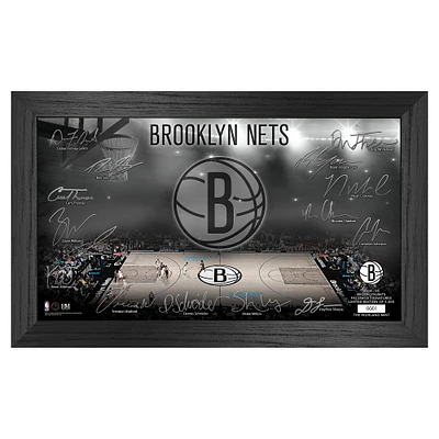 Highland Mint  Brooklyn Nets Signature Court Print