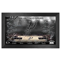 Highland Mint  San Antonio Spurs Signature Court Print