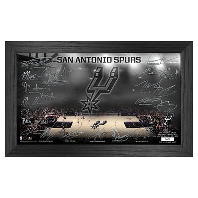 Highland Mint  San Antonio Spurs Signature Court Print