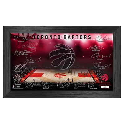 Highland Mint  Toronto Raptors Signature Court Print