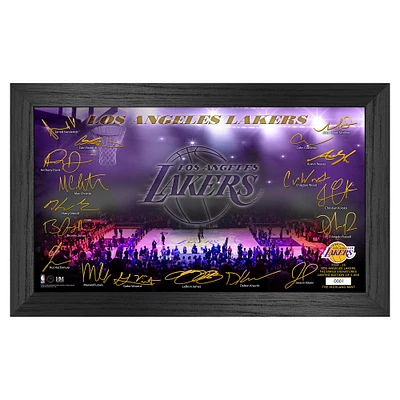 Highland Mint  Los Angeles Lakers Signature Court Print