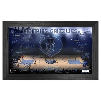 Highland Mint  Memphis Grizzlies Signature Court Print