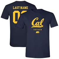 Unisex  Navy Cal Bears Collegiate Women's Soccer NIL Pick-A-Player T-Shirt