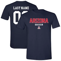 Unisex  Navy Arizona Wildcats Collegiate Women's Soccer NIL Pick-A-Player T-Shirt