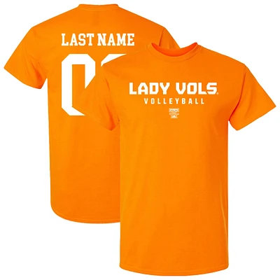Unisex  Tennessee Orange Volunteers Collegiate Women's Volleyball NIL Pick-A-Player T-Shirt