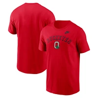 Men's Nike Scarlet Ohio State Buckeyes Legacy Nickname T-Shirt