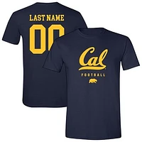 Unisex Navy Cal Bears Collegiate Football NIL Pick-A-Player T-Shirt