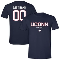 Unisex Navy UConn Huskies Collegiate Football NIL Pick-A-Player T-Shirt