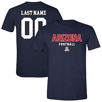 Unisex Navy Arizona Wildcats Collegiate Football NIL Pick-A-Player T-Shirt